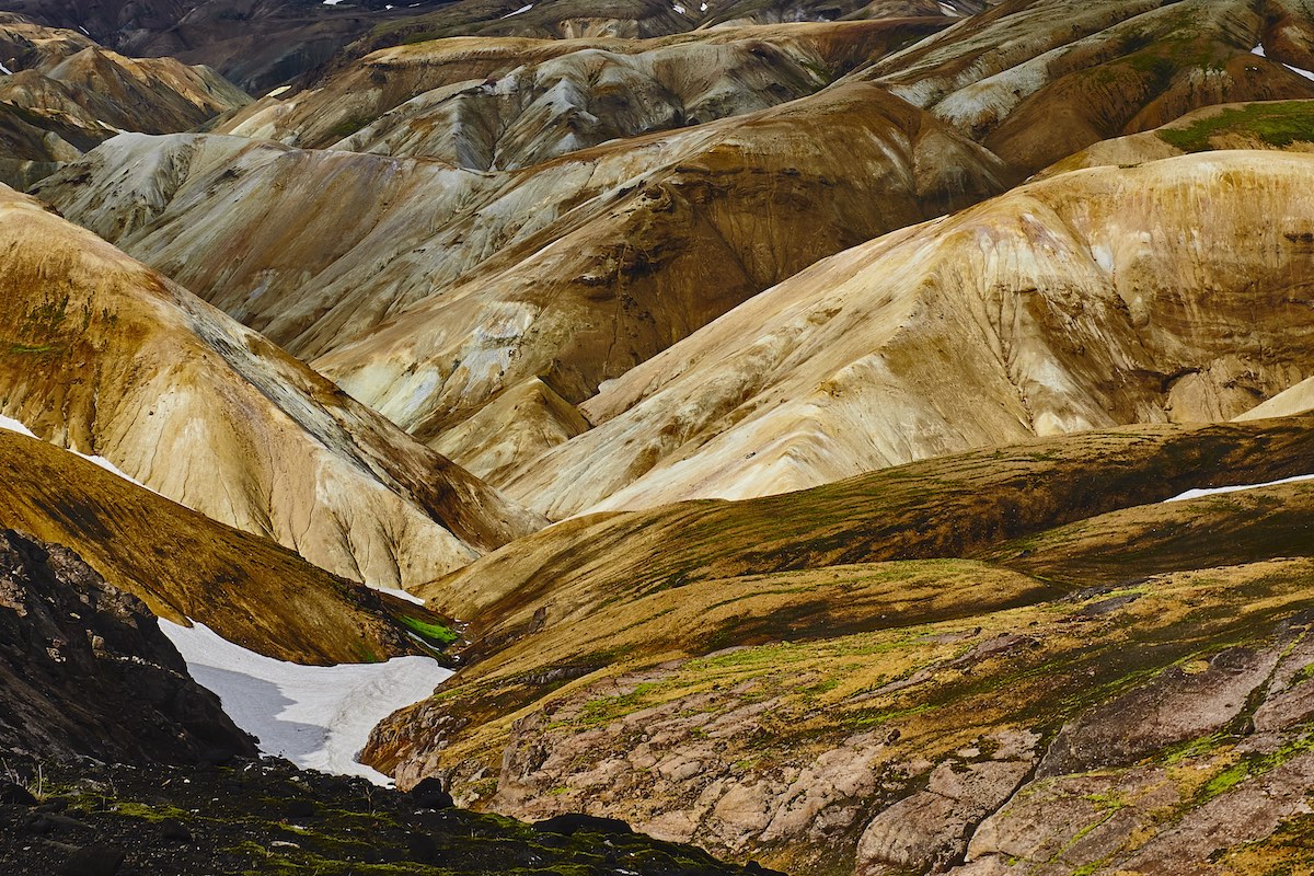 landscape images travel - mountain - nature - volcano - river - iceland - olivier mathurin